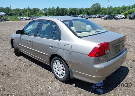 2005 Honda Civic Lx из США, поврежденный, VIN 2HGES16555H508185